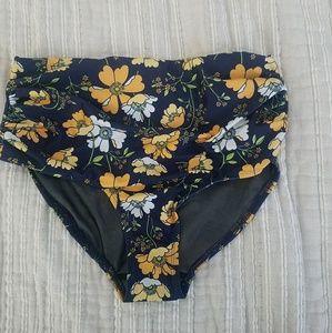 Nettle's Tale Magic Bottoms, M, Navy Floral